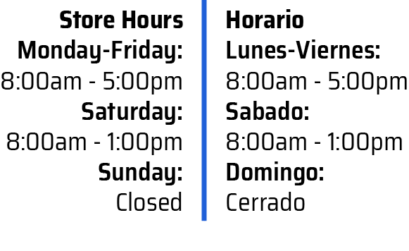 Store hours